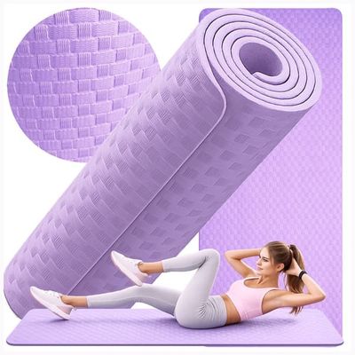 Yogamåtte 180 cm tyk