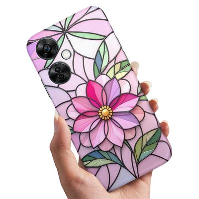 Deksel / Mobildeksel til OnePlus Nord CE 3 Lite 5G - Glass Flower