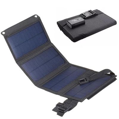 Solcellelader USB 10W - Lading av mobiltelefon & powerbank