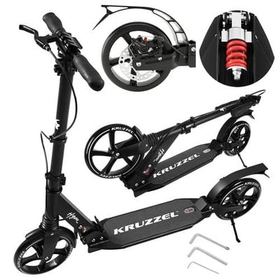 Sparkesykkel / Kickbike - Hyperion - Svart