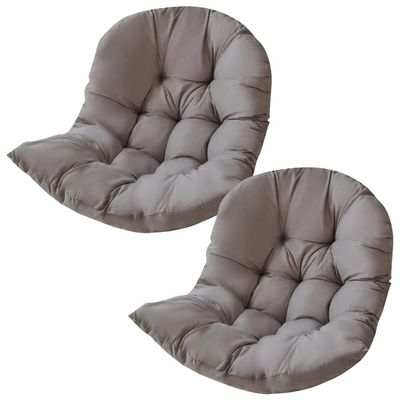 Pute til hengestol - Stolpute 80×100 cm - 2-Pack Grey