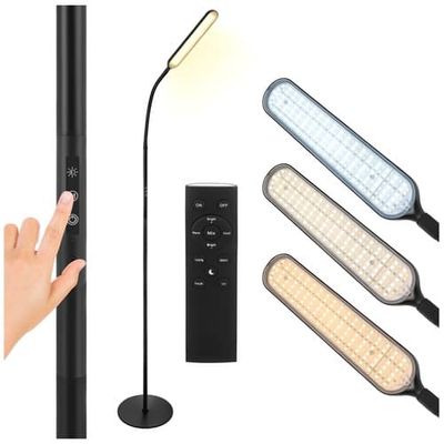 LED Gulvlampe med Fleksibel Hals - 180 cm
