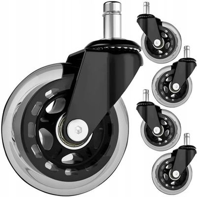 5-Pack Hjul till Kontorsstol - 11 mm