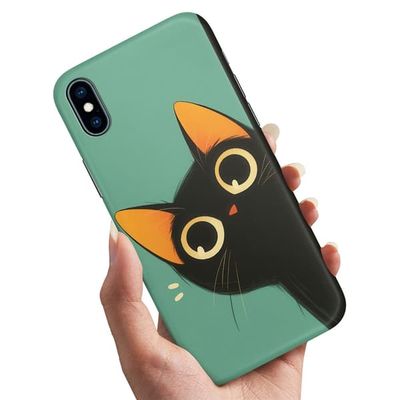 Deksel / Mobildeksel til iPhone X / XS - Cat