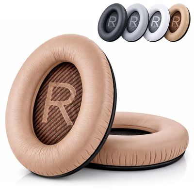 Ørepuder kompatible med Bose QuietComfort - QC35/QC25/QC15/AE2 - Beige