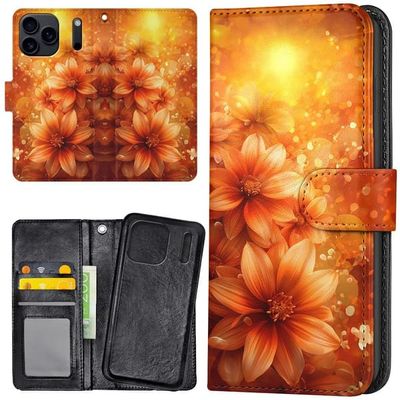 iPhone 17 Pro Max - Lommebok Deksel Flowers