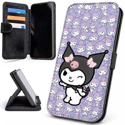 Lommebok Deksel / Mobildeksel til iPhone 12 / 12 Pro - Kuromi Kitty