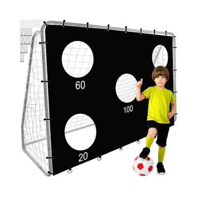 Fotballmål i Metall med Blinkduk for Barn - 240x170cm