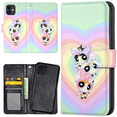 iPhone 12/12 Pro - Lommebok Deksel Powerpuff Girls