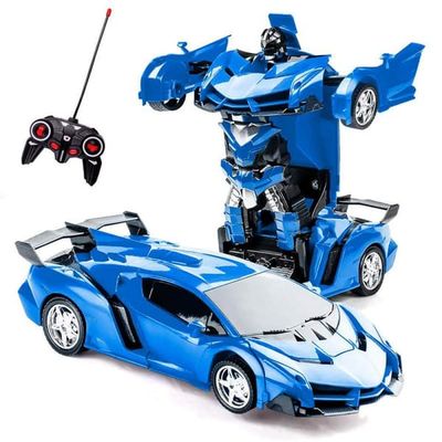 Fjernstyrt Bil – Transformer - Blue