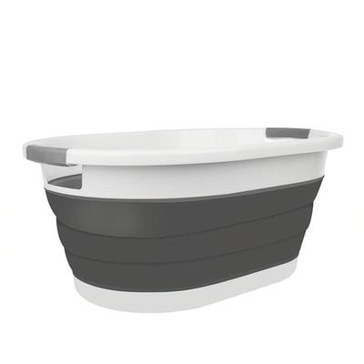 Sammenfoldelig Vasketøjskurv / Balje - Foldbar Kurv 25L