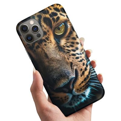 Deksel / Mobildeksel til iPhone 12 / 12 Pro - Leopard