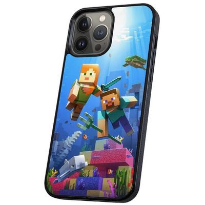 iPhone 14 Pro - Deksel/Mobildeksel Minecraft
