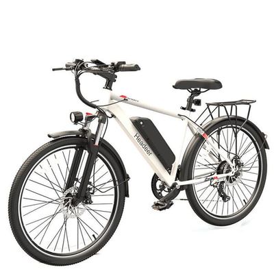 HEADEER BK1350 - Elcykel - Motor 500W - 48V15Ah Batteri - El-MTB - 26" Däck - 35KM/H - Räckvidd 50 KM - Vit