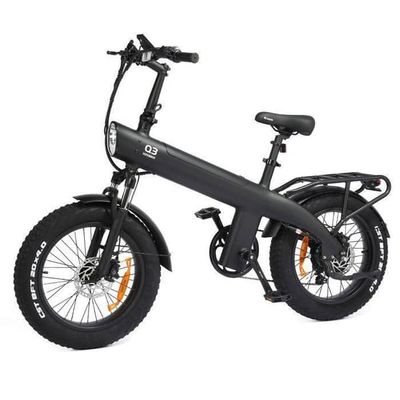 HX Q3 - Elcykel - Batteri 48V 20Ah - Motor 2000W - 20" *4.0 elektrisk fat bike - 45KM/H - Räckvidd 80KM - Svart