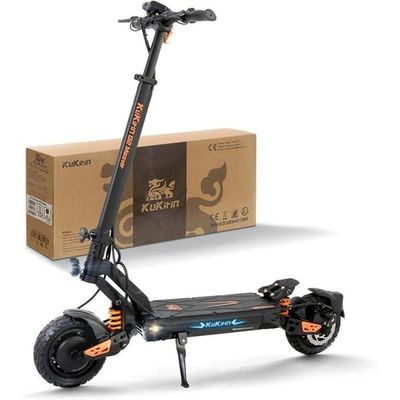 KuKirin G2 Master - Fällbar elektrisk sparke - 10" hjul - 60KM/H - Motor 1000 W x 2 - Batteri 52V 20,8Ah - Räckvidd 70 km