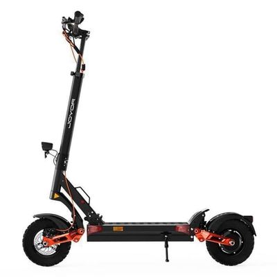Fällbar elektrisk kickbike JOYOR T6 - Motor 600 W, batteri 48 V 18 Ah, 10 tums däck - Svart