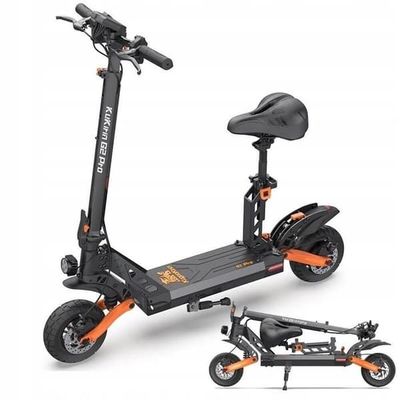 KUKIRIN G2 PRO - Hopfällbar elscooter - 9" hjul - 600W motor - 48v 15Ah batteri - 55KM räckvidd – Svart