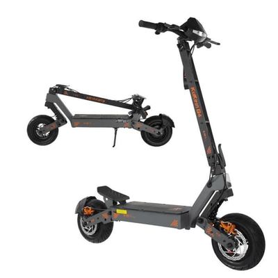 KuKirin G4 Elektrisk sparkcykel – 2000W motor, hastighet 70 km/h, räckvidd 75 km, däck 11", dubbla skivbromsar, stötdämpning