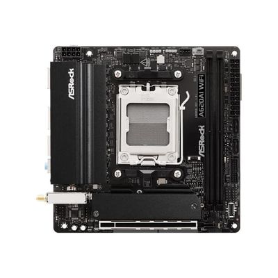 ASRock A620AI WIFI - moderkort - mini ITX - Socket AM5 - AMD A620A