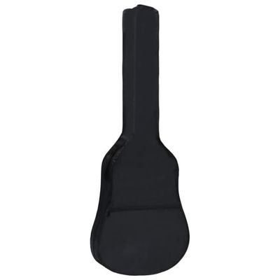 Gitarrfodral för 1/2 (34") klassisk gitarr svart 94x35 cm tyg