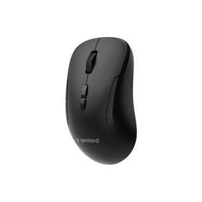 Gembird MUSW2-7B-01 - mus - dual-läge - 2.4 GHz, Bluetooth - svart