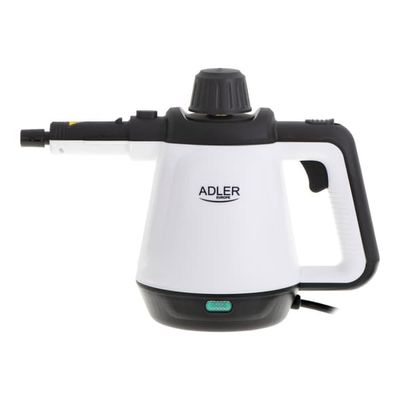 Adler AD 7038 - ångdammsugare - skaft/handhållen - svart / vit