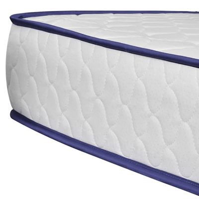 Madrass med memoryskum 200 x 120 x 17 cm mjuk