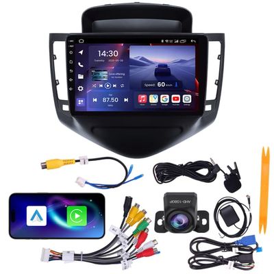 Fortdows Bilradio 9 tommer til Opel Insignia A 2013-2017, Quad-Core 4+64 GB, CarPlay Android Auto, WiFi 6, GPS, Bluetooth, AHD Bakkamera