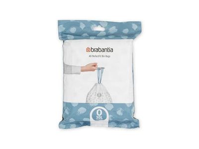 Insatspåse O BRABANTIA 30L vit 40/fp