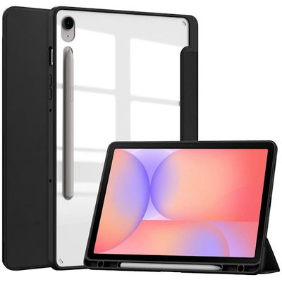 For Samsung Galaxy Tab S10 Lite Etui Nettbrettdeksel – Svart