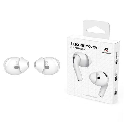 1 par for AirPods 4 ørepropper silikon sklisikre lydisolerte øreklokker