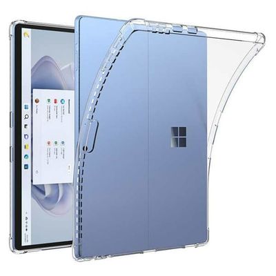 Gjennomsiktig deksel til Microsoft Surface Pro 7 6 5 4 støtsikkert TPU-deksel