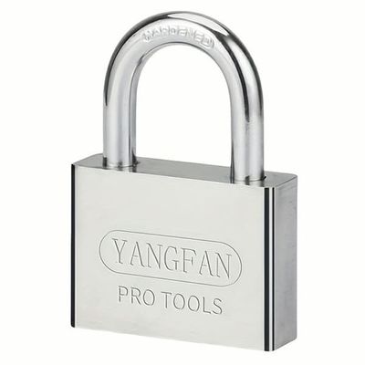 Hengelås Tyverisikring 40 mm sjakkel vanntett rustbestandig sikkerhetslås 4 nøkler