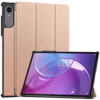 Til Lenovo Idea Tab Pro Gen 2 13" Deksel med Stativ Støtsikker - Rose Gold