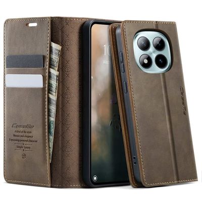 CASEME Retro Etui med Lommebok til Xiaomi Poco M8 Pro 5G / Xiaomi Redmi Note 15 Pro+ 5G