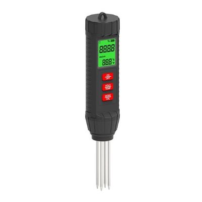 Jord EC Ledningsevne 3 i 1 Digital Måler Temperatur Fugtighedsdetektor