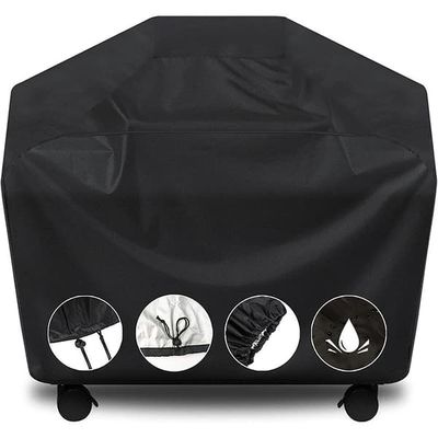 Premium grillöverdrag (145 cm L x 61 cm B x 117 cm H, svart)