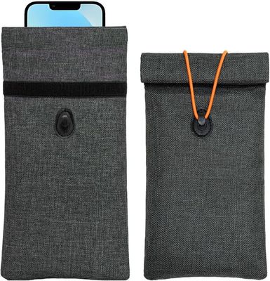 Faraday-tasker til telefoner 2-pak, signalblokerende etui, RFID-blokerende pose til beskyttelse af privatlivets fred