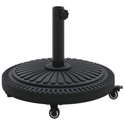 vidaXL Parasolfod Sort Ø38-48 mm