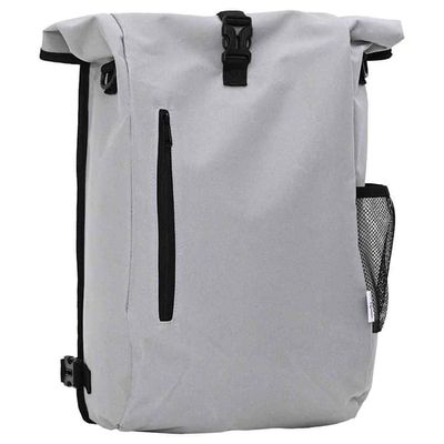 vidaXL Cykeltaske Grå 31 x 13 x 58 cm Polyester