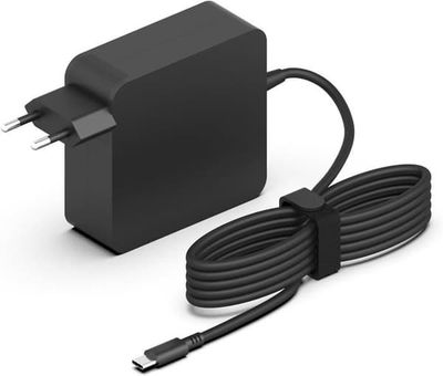 (UNI) 65W USB C bærbar lader for ASUS, universell type-C adapter for ThinkPad, MacBook Air/Pro, HP, Acer