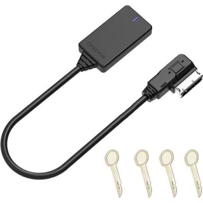 (Sort) AMI MMI MDI Trådløs Bluetooth Adapter Lyd Musik Bil Bluetooth Kabel til Audi A3 A4 B8 B6 Q5 A5 A7 R7 S5 Q7 A6L A8L A4L