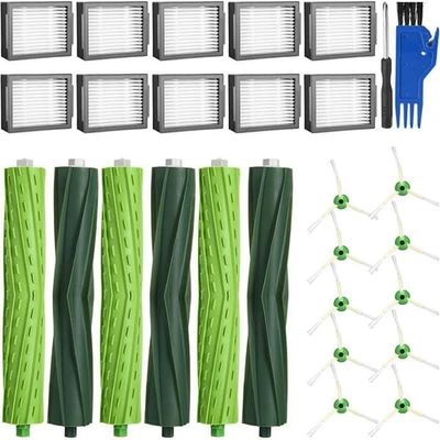 VUSZR for erstatningstilbehør iRobot Roomba i/e/j-serien i7 i7+ j7 j7+ i3 i3+ i4 i4+ i6 i6+ i8 i8+ E5 E6, m BAND STØVSUGER