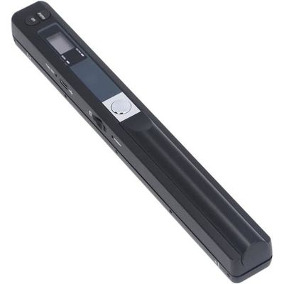 Bærbar lommedokumentskanner, 900 DPI USB håndholdt bildeskanner fargefotomerking .JPG/PDF-format