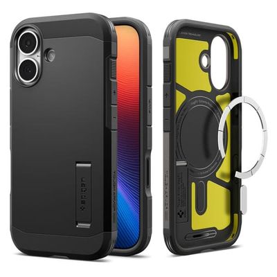 Spigen iPhone 17 Skal MagSafe Tough Armor 'T' Svart