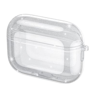 AirPods Pro 3 Skal TPU Transparent Glitter