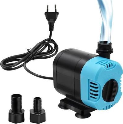 Dränkbar vattenpump - Fontänpump Dammpump - Vattencirkulation - Ultratyst IPX8 Design - 1200 l/h 1.3m - Svart