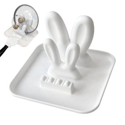 Silikone skeholder, lågholder, øreformet lågholder, skærebrætsholder