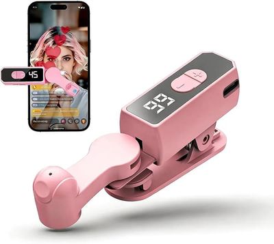 Auto Clicker Smart kompatibel med iPhone, iPad, Android og TikTok, Automatisk berøringsenhed med 107 justerbare hastigheder, genopladelig,